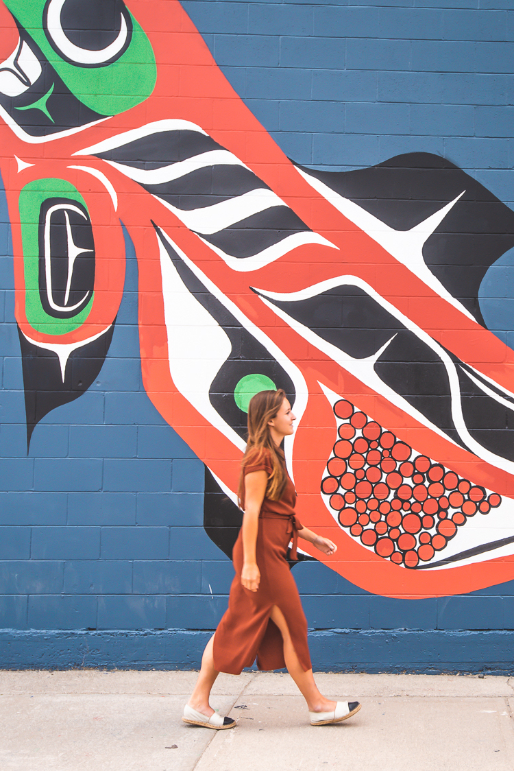 Streetart in Whitehorse Yukon Canada
