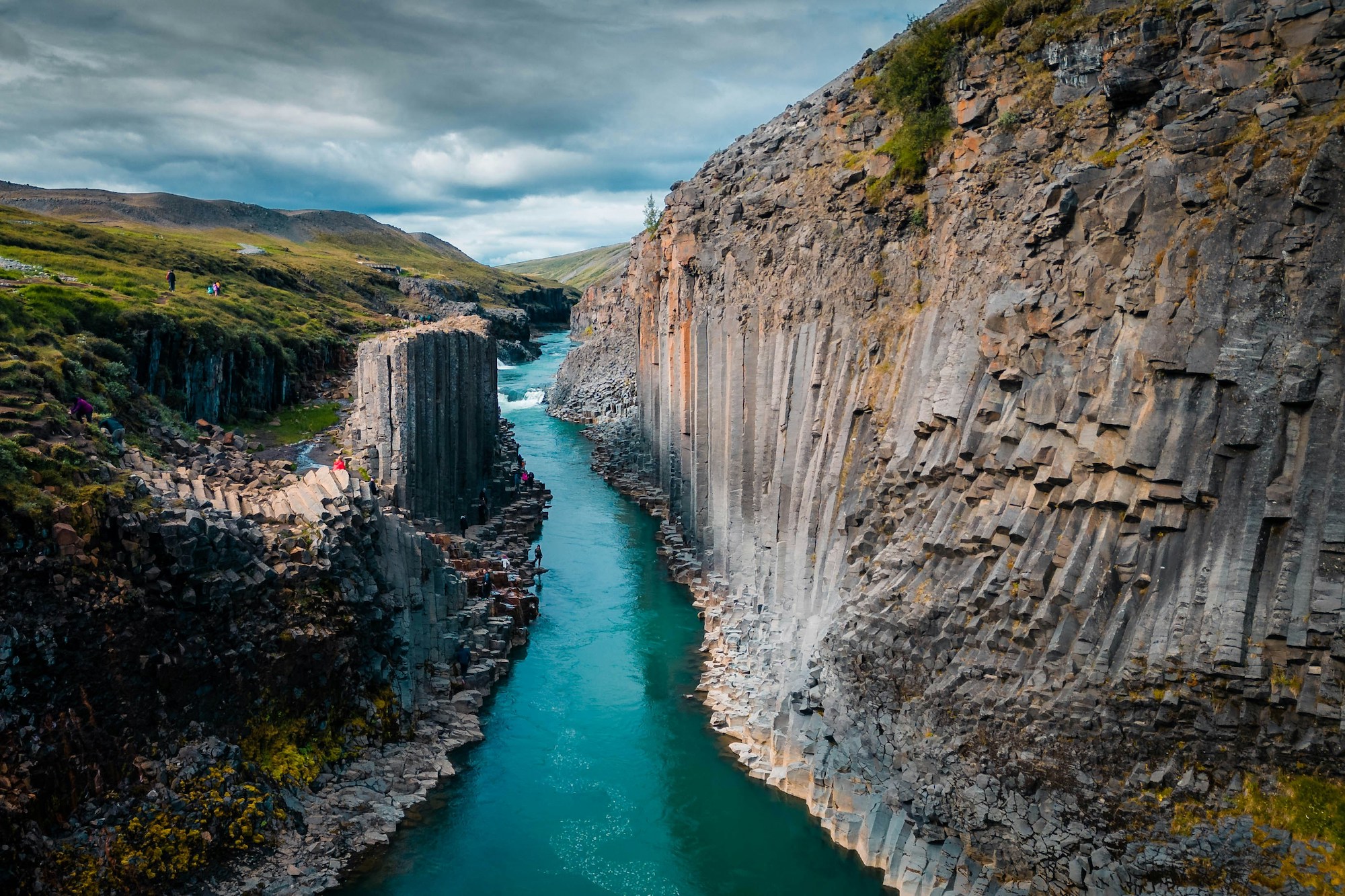 Stuðlagil Canyon ijsland bezienswaardigheden