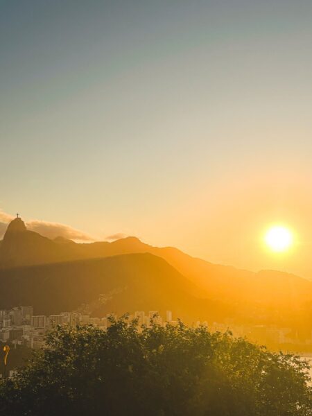 Sugarloaf zonsondergang