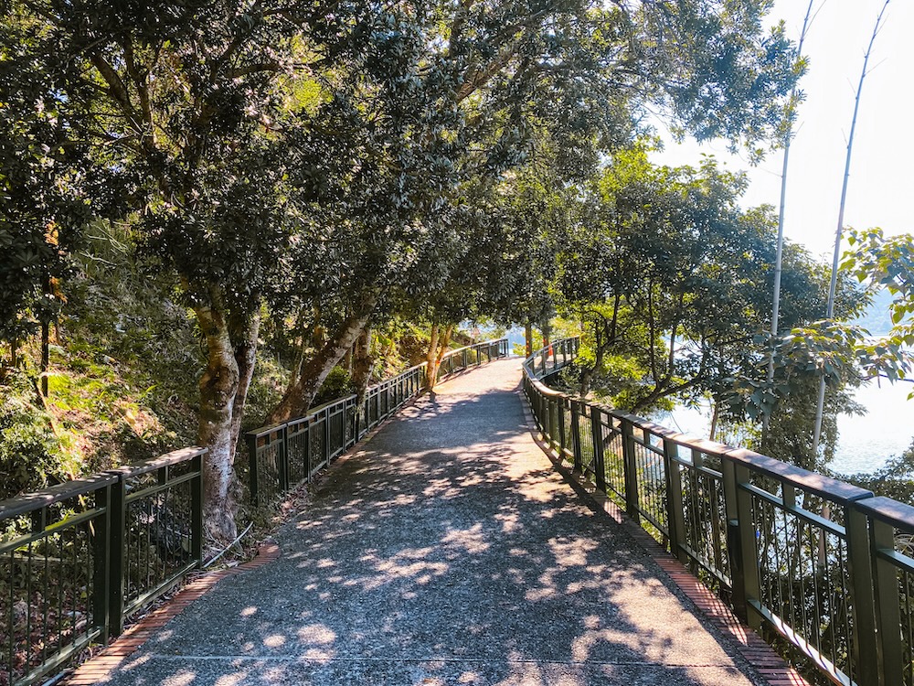 Sun Moon Lake fietspad