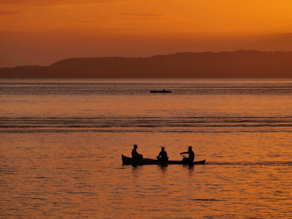 Sunset at Pintuyan Dive Resort, Southern Leyte