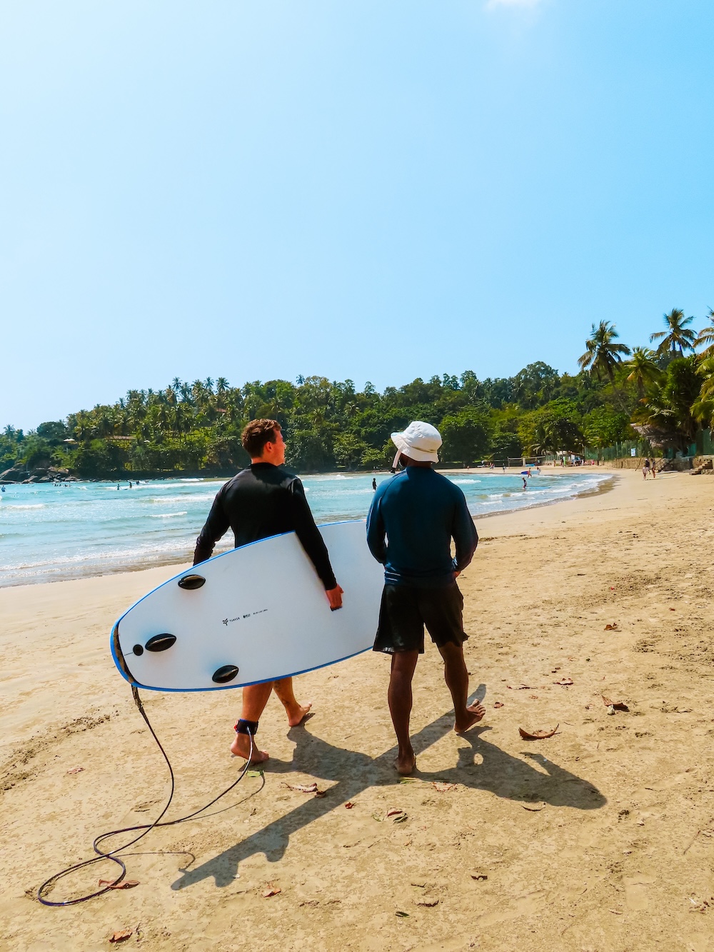 Surfen in Hiriketiya