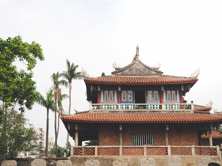 Tainan taiwan tempel fort provintia