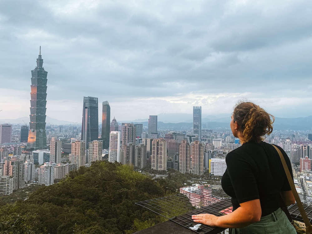 Taipei 101 tower view