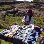 Taquile eiland peru titicaca meer