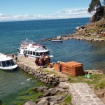 Taquile eiland titicaca meer peru