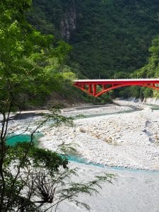 Taroko Gorge rode brug