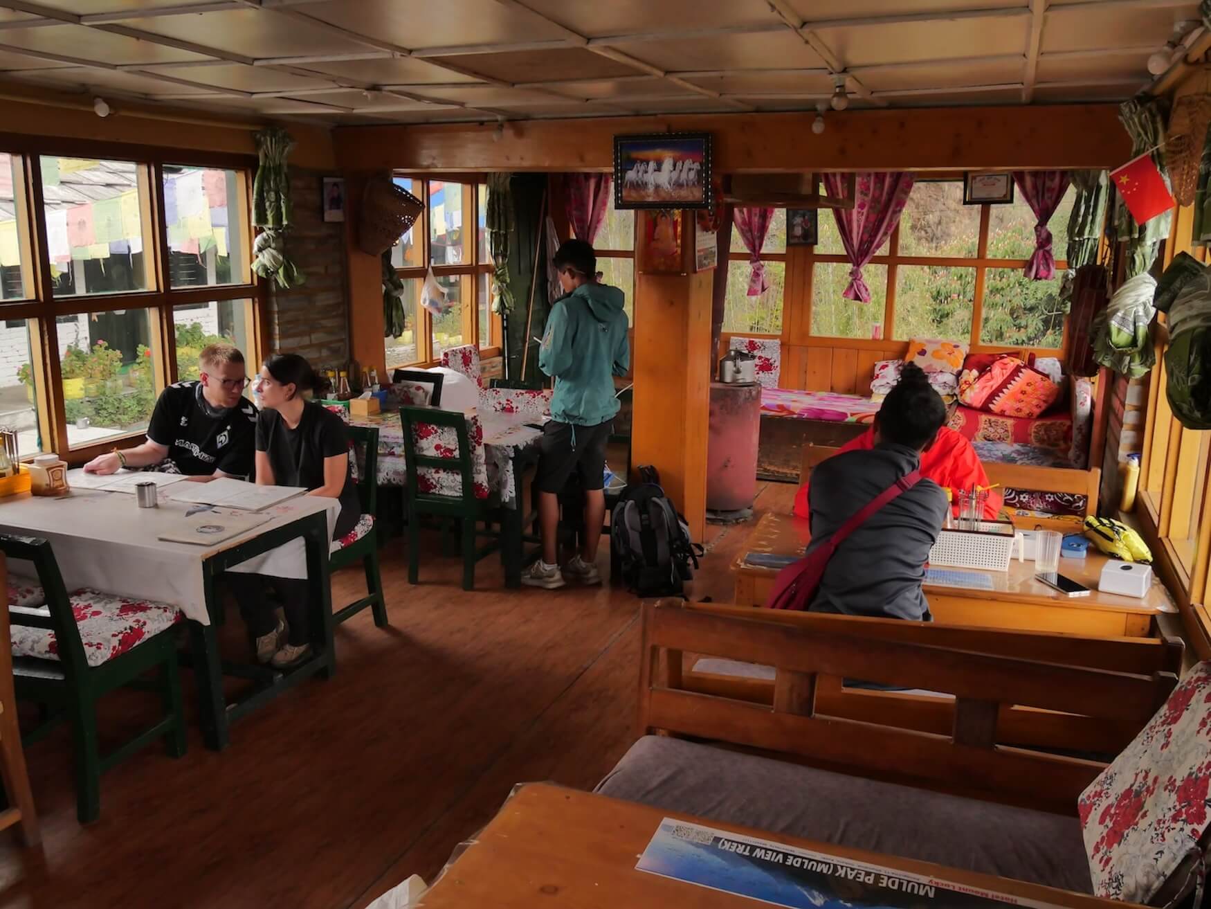 Teahouse langs Annapurna Base Camp Trek
