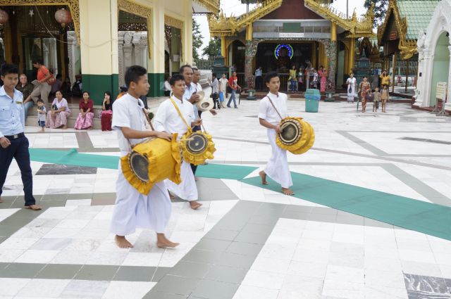 Tempel Yangon shwedagon