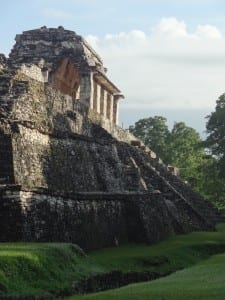 Tempel in Palenque