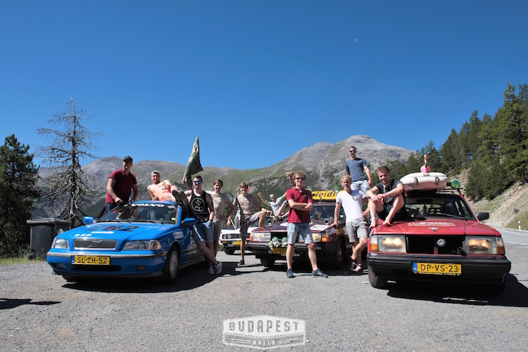 The Budapest Rally teams