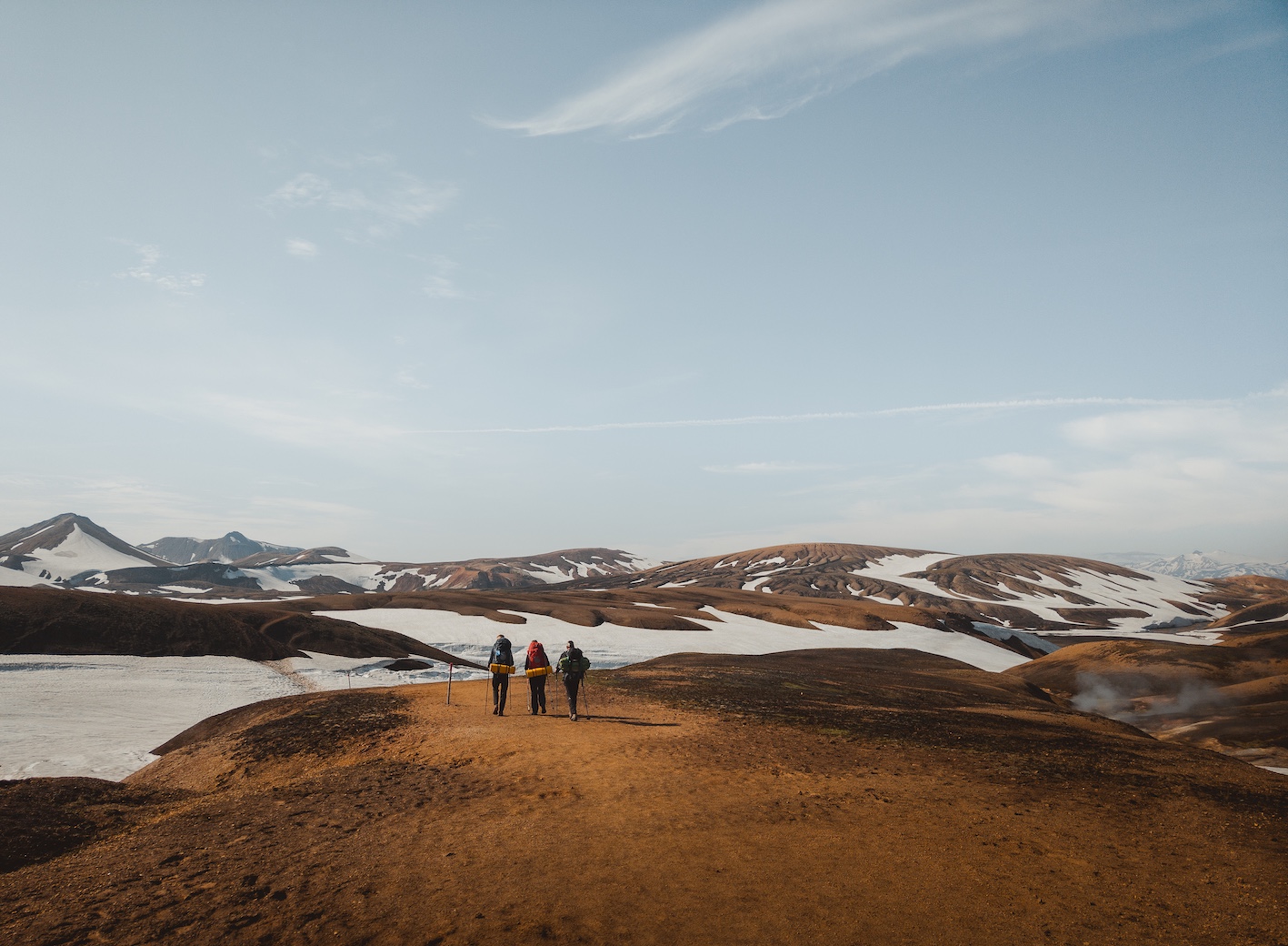 Hiken in IJsland