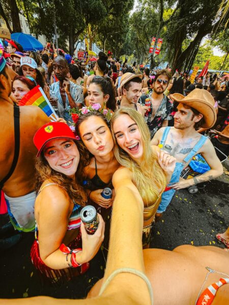 Tijdens bloco, Carnaval in Rio