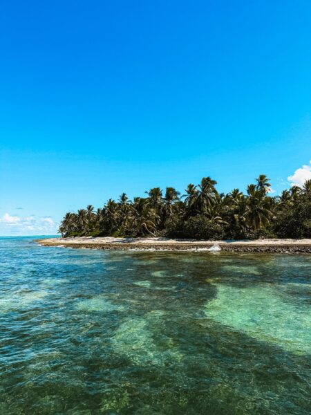 Tijdens de boottocht naar Saona Island