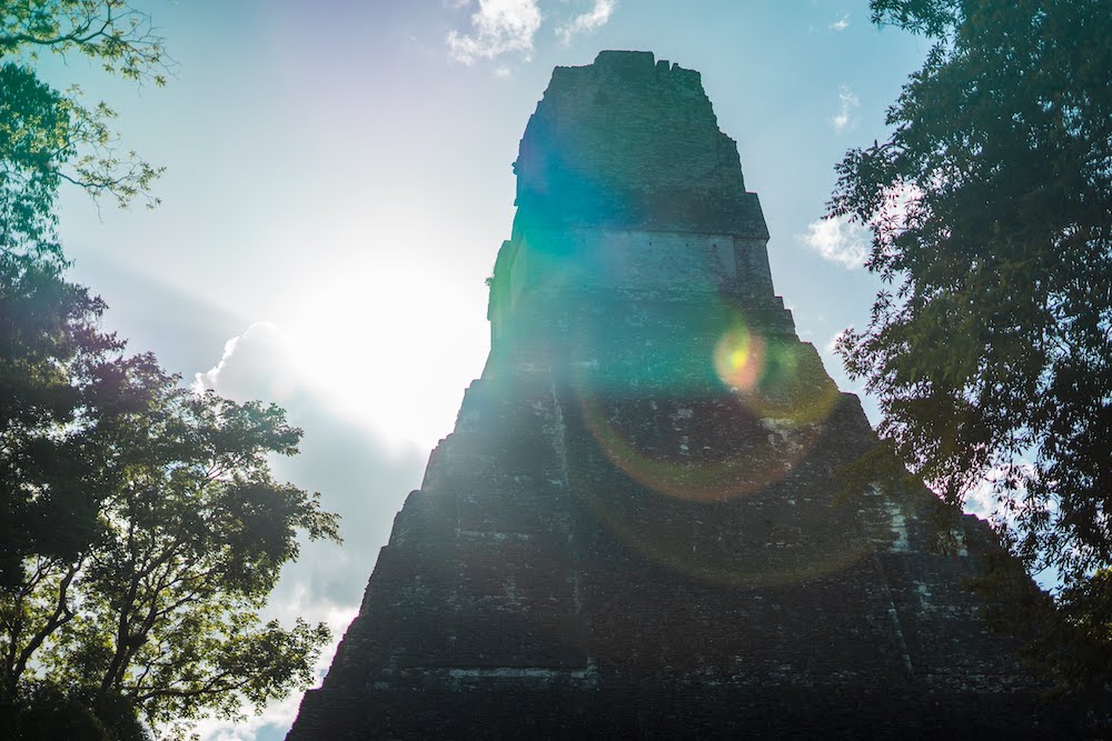 Tikal in Guatemala tempel