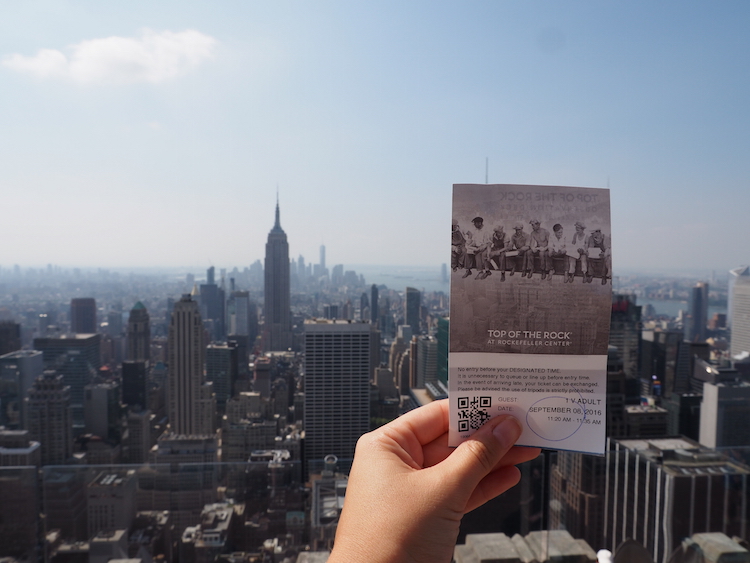 Top of the rock new york city pass