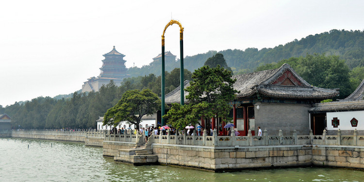 Toren van Boeddhistische Wierook zomerpaleis beijing