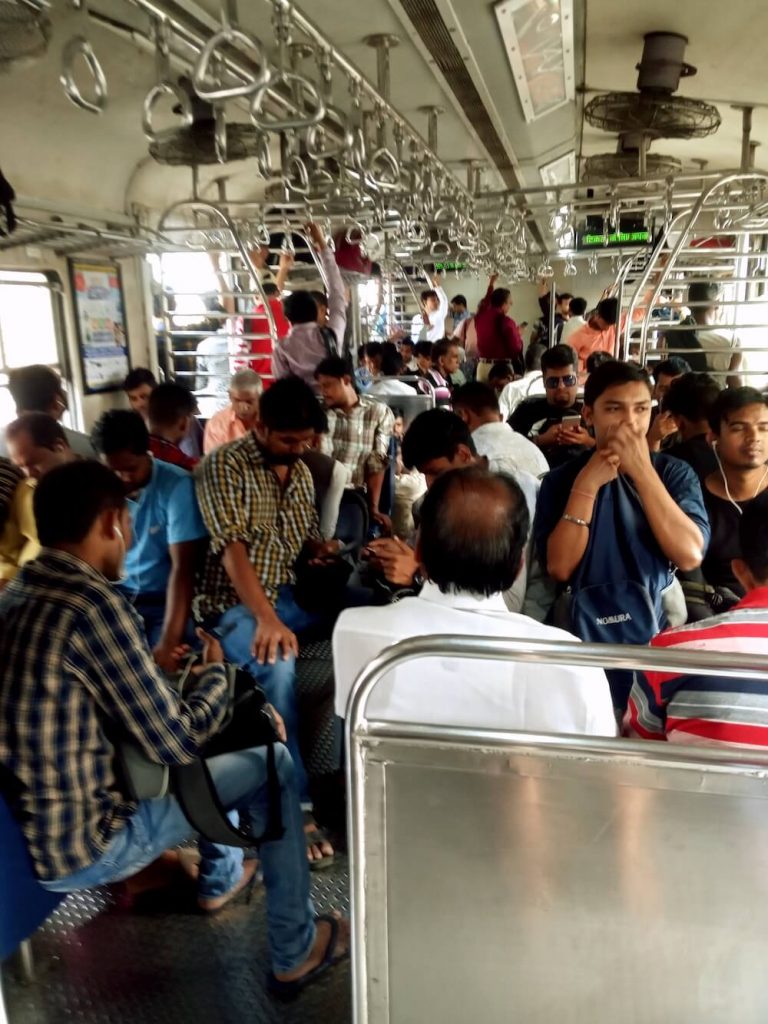 Trein in Mumbai india