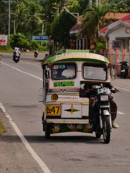 Tricycle op Southern Leyte