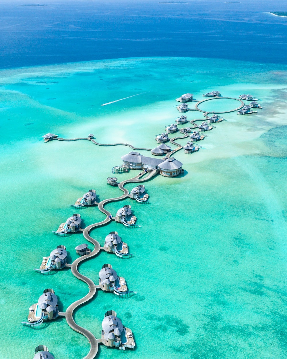 Tropische eiland malediven vakantie