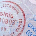 Turkije paspoort stempel