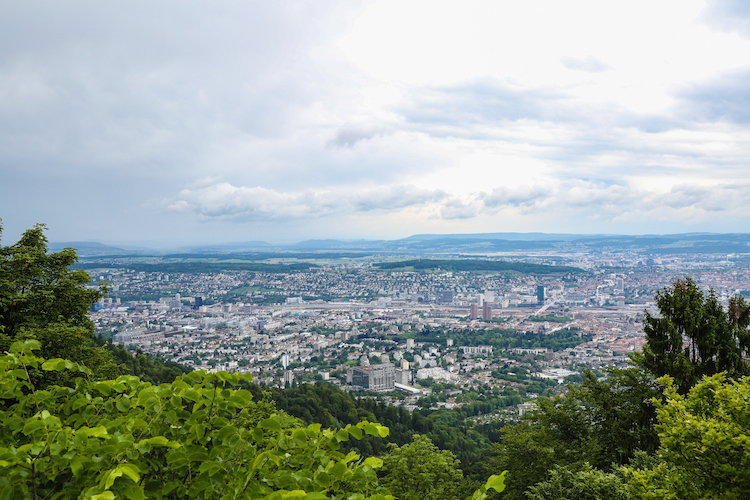 Uetliberg stedentrip Zurich viewpoint