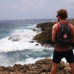 Uitkijken over shete boka curacao