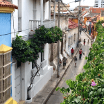 Uitzicht Cartagena colombia