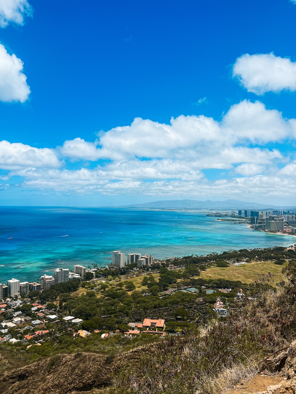 Uitzicht Diamond Head trail