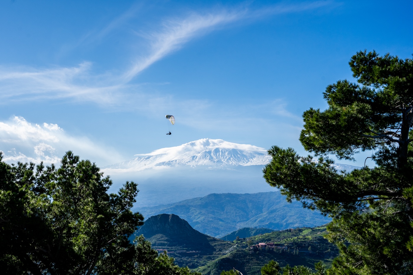 Uitzicht Etna, Taormina