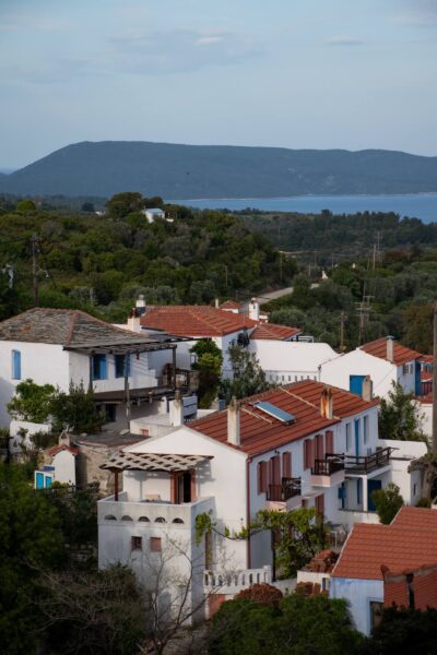 Uitzicht Old Village Alonissos