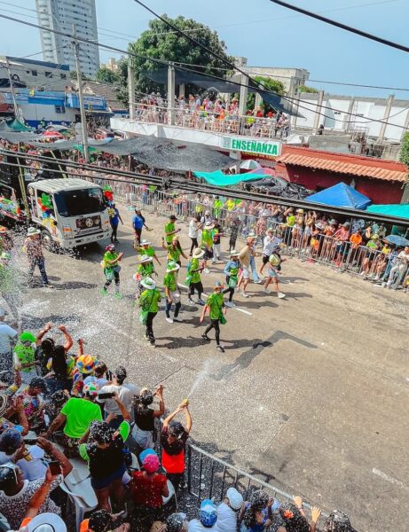 Uitzicht airbnb Carnaval de Barranquilla