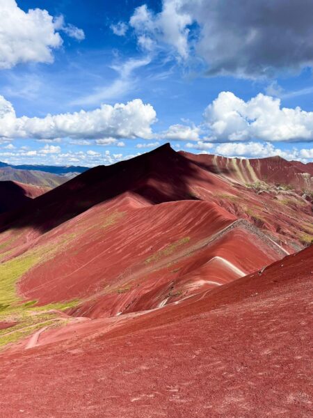 Uitzicht op Red Valley