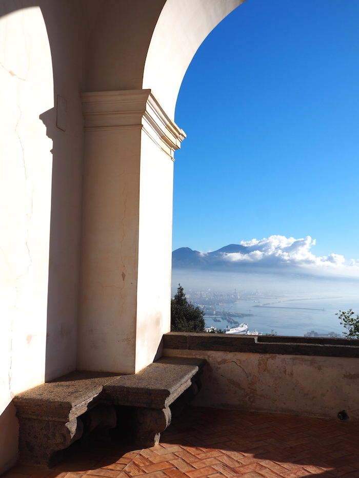 Napels uitzicht vanaf Certosa di San Martino