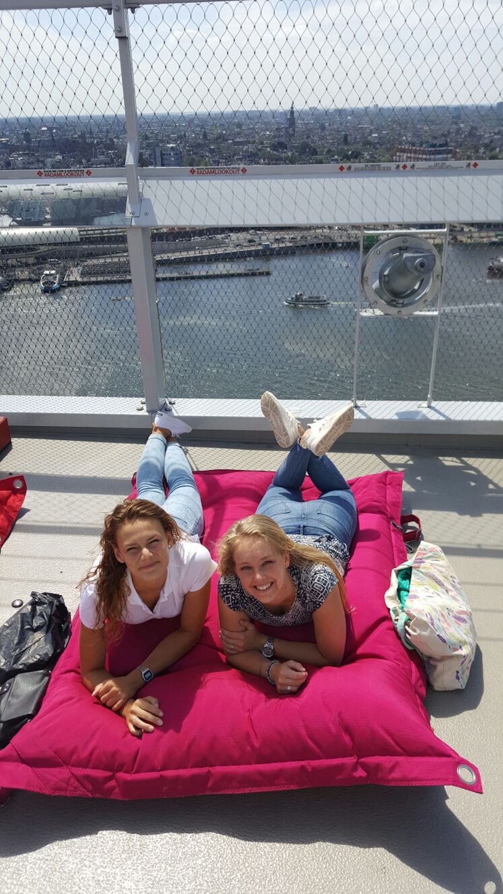 Uitzicht vanaf Amsterdam Lookout