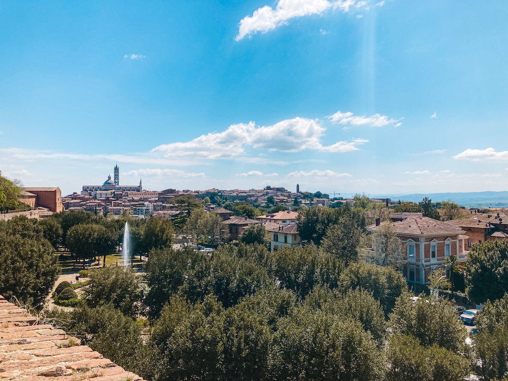 Uitzichtje Siena van Fortezza