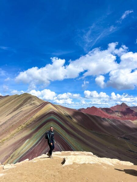 Uitzichtpunt Rainbow Mountain