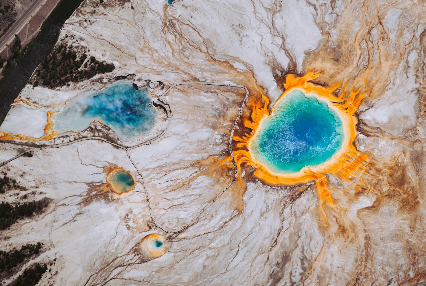 Upper Geyser Basin yellowstone