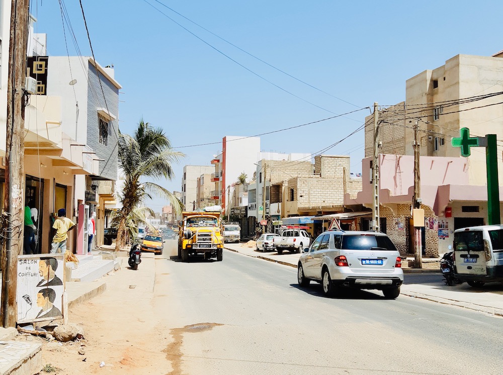 Vakantie senegal Dakar straten