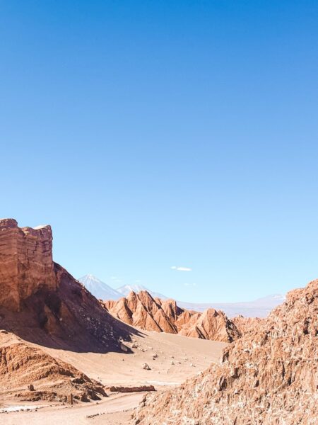 Valle de la luna Atacama woestijn