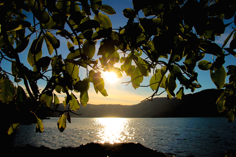 Vancouver Island natuur zonsondergang canada