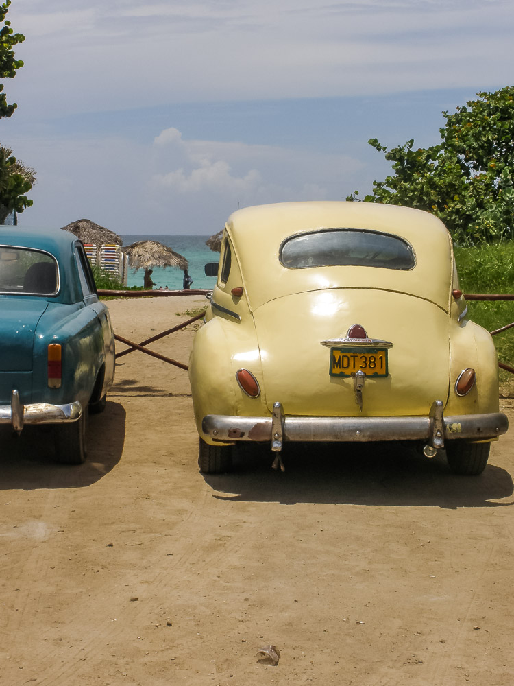 Varadero Cuba oldtimers bij het strand