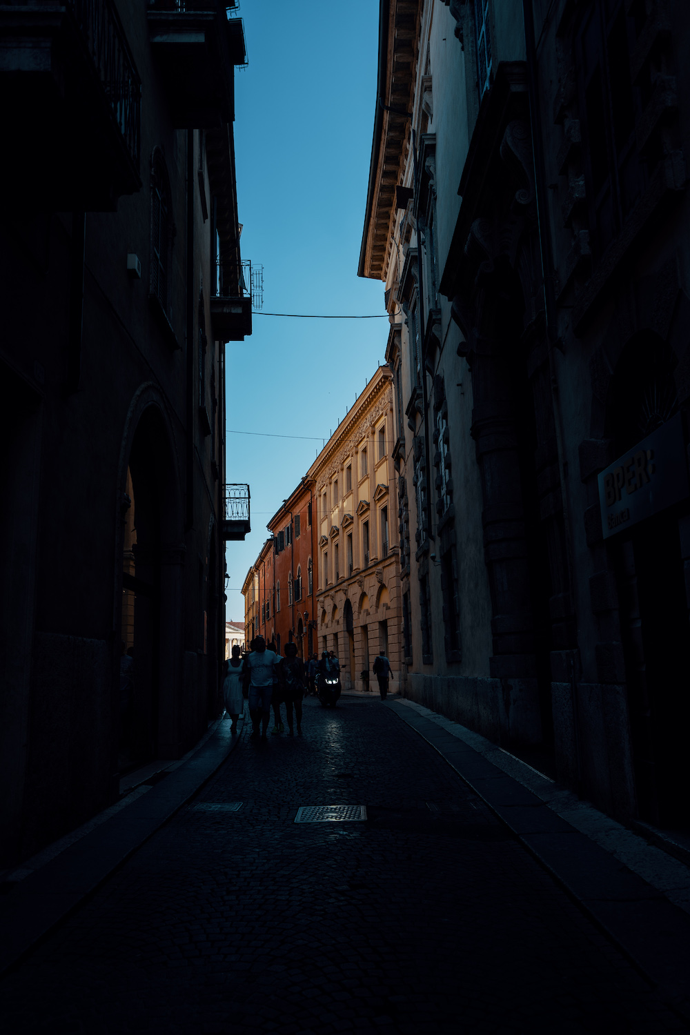 Verona straatje italie