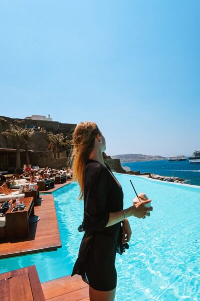 Verse kokosnoot bij zuma