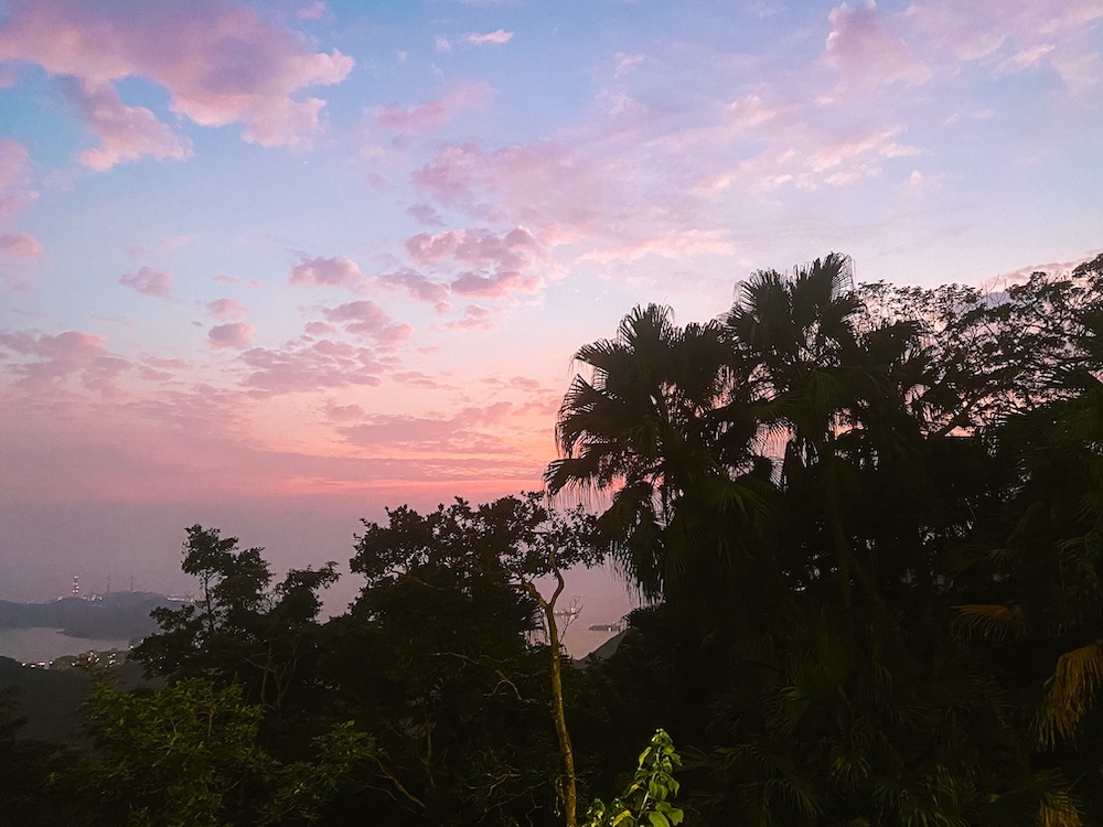 Victoria Peak, hike Hongkong