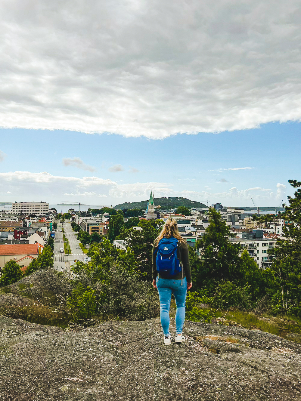 View over Kristiansand