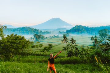 Viewpoint Mount Agung, Amed Bali