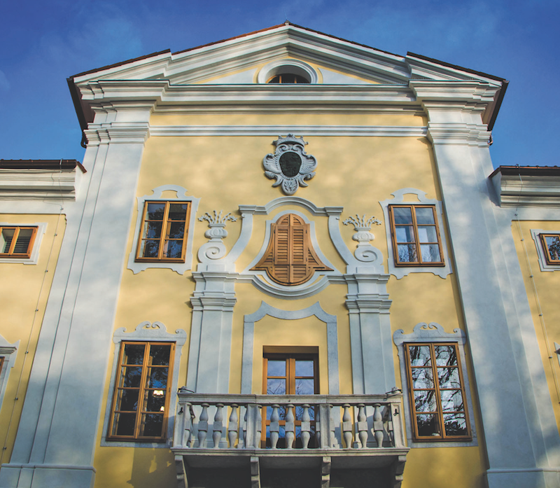 Vipava slovenie gebouwen