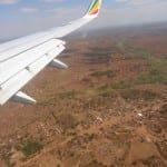 Vliegtuig Malawi uitzicht