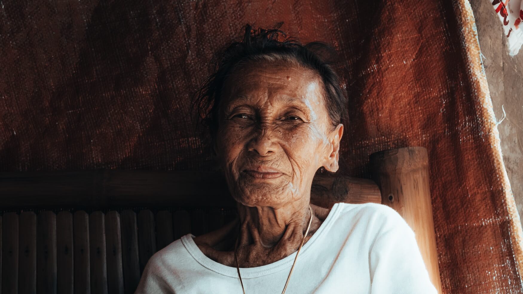 Vriendelijke Filippijnse vrouw